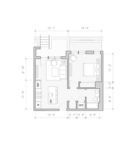 a black and white floor plan of a house